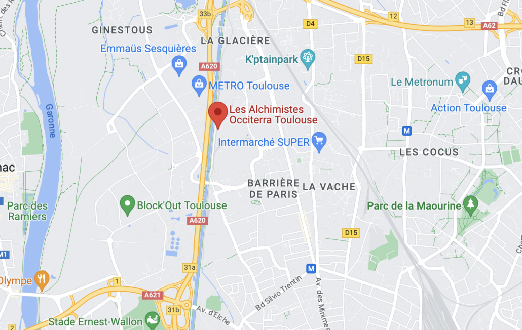 Adresse Alchimistes Toulouse